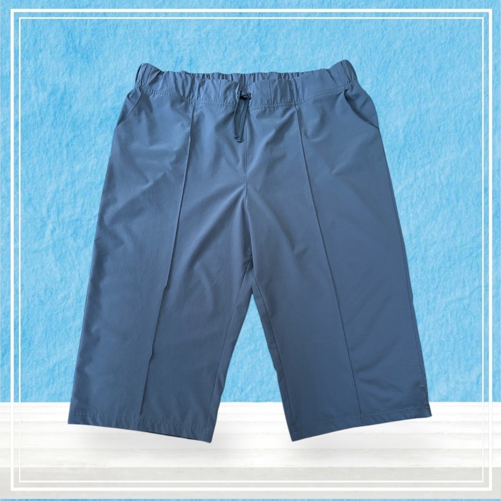 Athletic Works, Dri-More Tech Capri Pants, Plus Size XXL, Gray 🏃‍♀️‍➡️